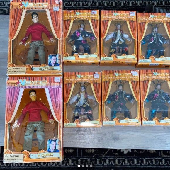 Toys On Tour 200 Collectors Edition Nsync Doll Sealed